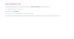 Desktop Screenshot of jeremyyeo.com