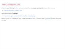 Tablet Screenshot of jeremyyeo.com